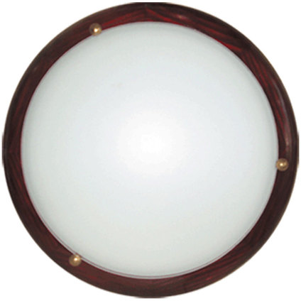 Плафон ДЪРВО кръг махагон Плафон ДЪРВО кръг махагон