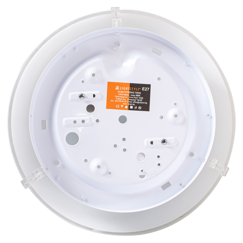 Плафон СТЪКЛО Ф31.5 Плафон СТЪКЛО Ф31.5