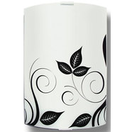 Аплик Флора квадрат черен/бял Аплик Флора квадрат черен/бял