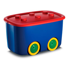 КУТИЯ ЗА ИГРАЧКИ С КОЛЕЛЦА 46L 32X39X58CM KIS КУТИЯ ЗА ИГРАЧКИ С КОЛЕЛЦА 46L 32X39X58CM KIS