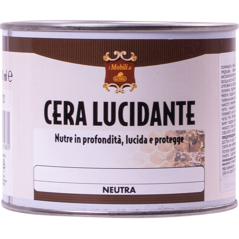 GUBRA ПОЛИРАЩА ВАКСА НЕУТРАЛНА 500 ml GUBRA ПОЛИРАЩА ВАКСА НЕУТРАЛНА 500 ml