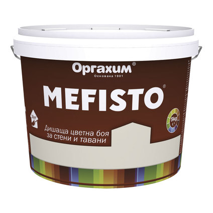 MEFISTO ИНТЕРИОРНА БОЯ ЦВЯТ ВАНИЛИЯ 5 kg MEFISTO ИНТЕРИОРНА БОЯ ЦВЯТ ВАНИЛИЯ 5 kg