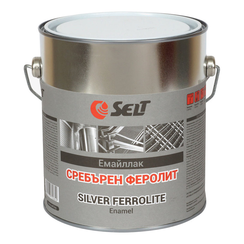 SELT ЕМАЙЛЛАК СРЕБЪРЕН ФЕРОЛИТ 2.5 L SELT ЕМАЙЛЛАК СРЕБЪРЕН ФЕРОЛИТ 2.5 L
