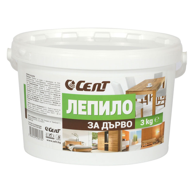 SELT ЛЕПИЛО ЗА ДЪРВО 3 kg SELT ЛЕПИЛО ЗА ДЪРВО 3 kg
