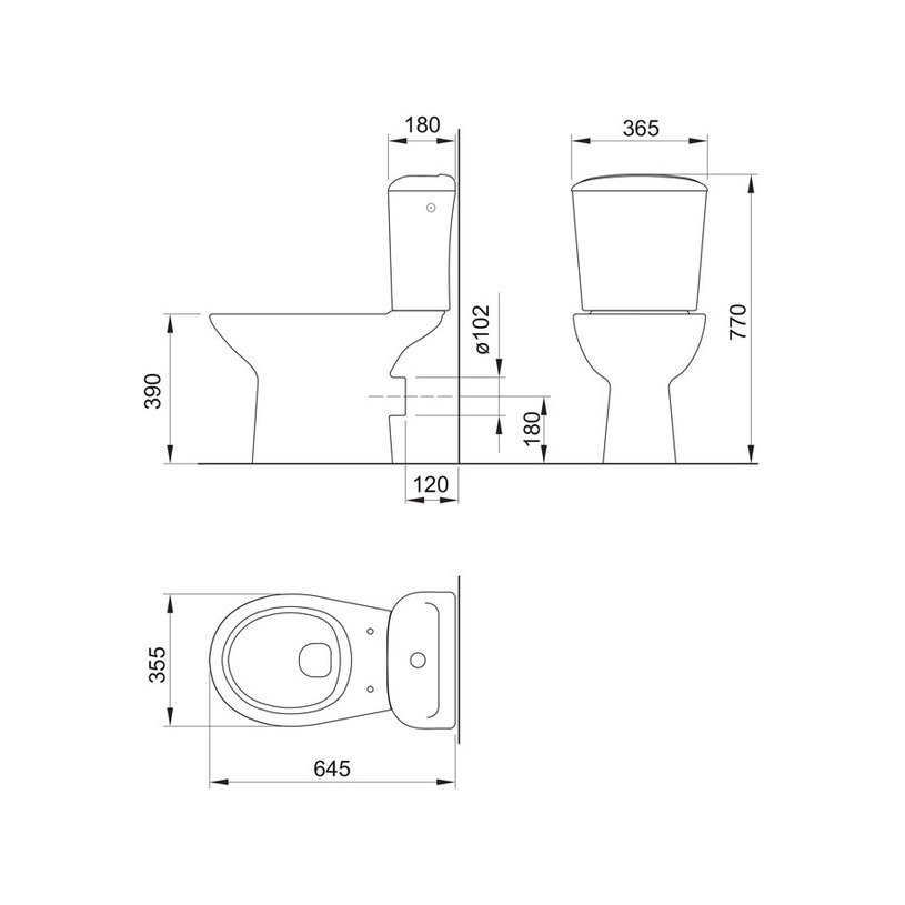FAYANS МОНОБЛОК CANTO Х/О FAYANS МОНОБЛОК CANTO Х/О