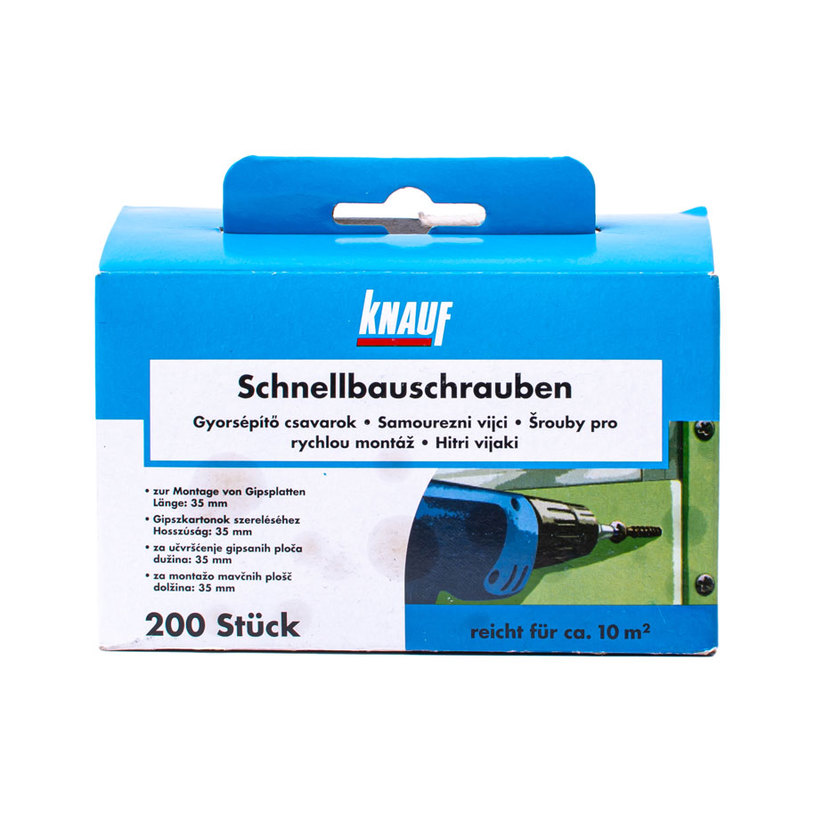 РАПИДНИ ВИНТ. TN35MM/200БР.ЗА ГИПСКАРТ. РАПИДНИ ВИНТ. TN35MM/200БР.ЗА ГИПСКАРТ.