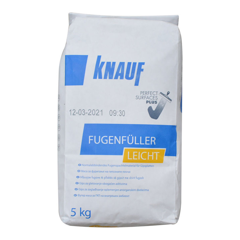 KNAUF ФУГОПЪЛНИТЕЛ, ЛЕК ТОРБА, 5 КГ KNAUF ФУГОПЪЛНИТЕЛ, ЛЕК ТОРБА, 5 КГ