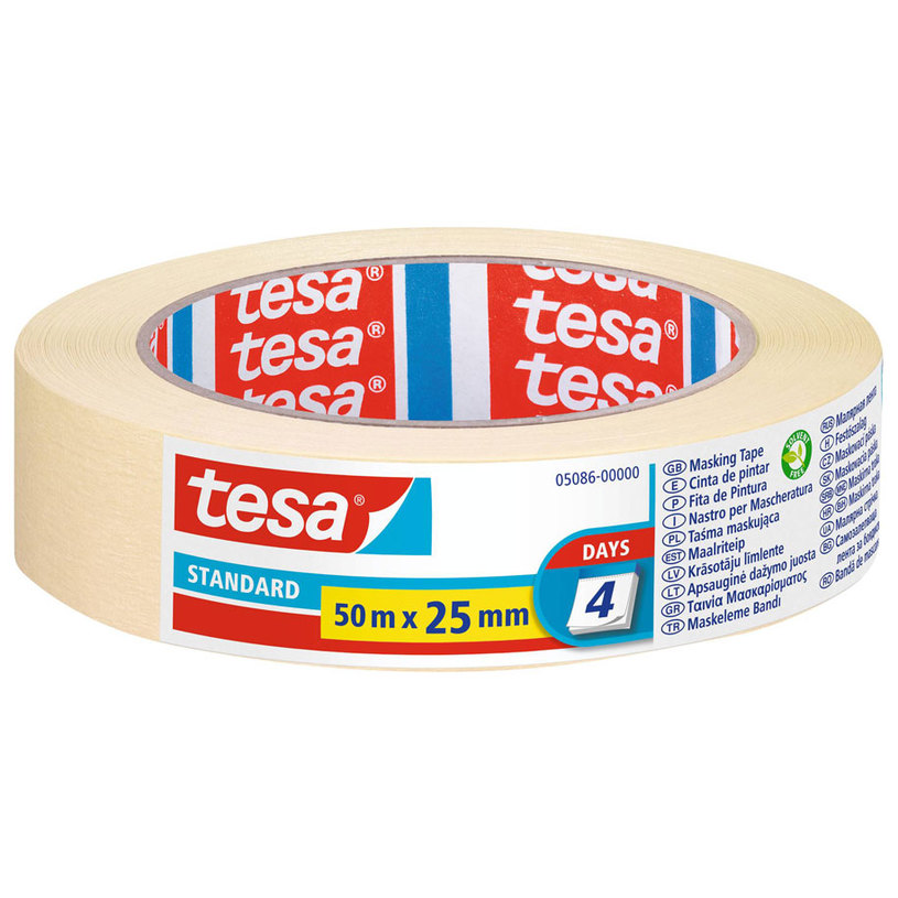 TESA ХАРТИЕНА ЛЕНТА 50 m/25 mm 60 C TESA ХАРТИЕНА ЛЕНТА 50 m/25 mm 60 C