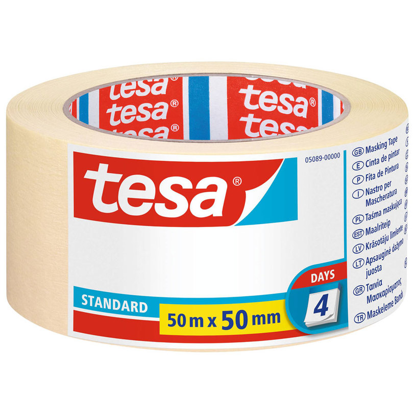 TESA ХАРТИЕНА ЛЕНТА 50 m/50 mm 60 C TESA ХАРТИЕНА ЛЕНТА 50 m/50 mm 60 C