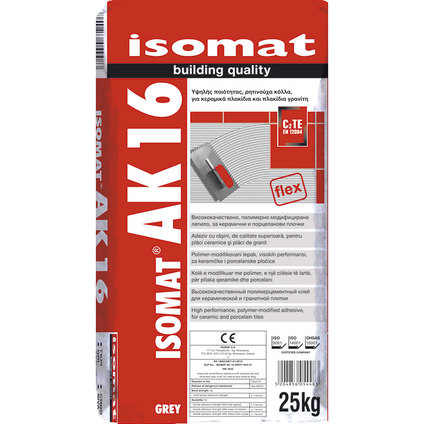 ЛЕП. ПЛОЧКИ ISOMAT AK 16 25KG ЛЕП. ПЛОЧКИ ISOMAT AK 16 25KG
