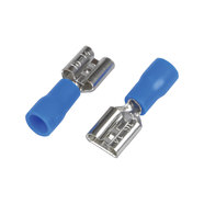 КАБЕЛНИ КЛЕМИ ПЛОСКИ МЪЖКИ, СИНИ КАБЕЛНИ КЛЕМИ ПЛОСКИ МЪЖКИ, СИНИ