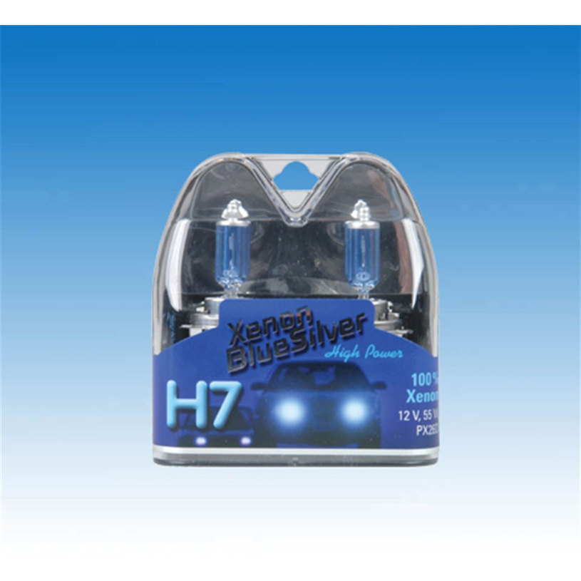 Авто крушка UNITEC XENON BLUE H7, 12 V / 55 W, комплект 2 броя