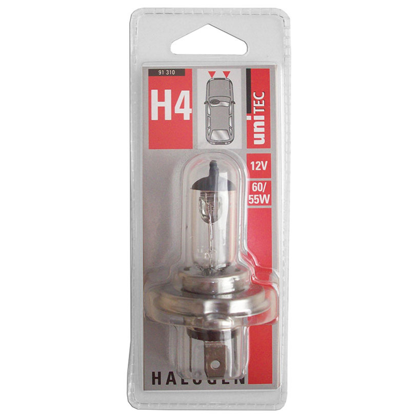UNITEC HALOGEN H4 Car Bulb 12V 60/55W