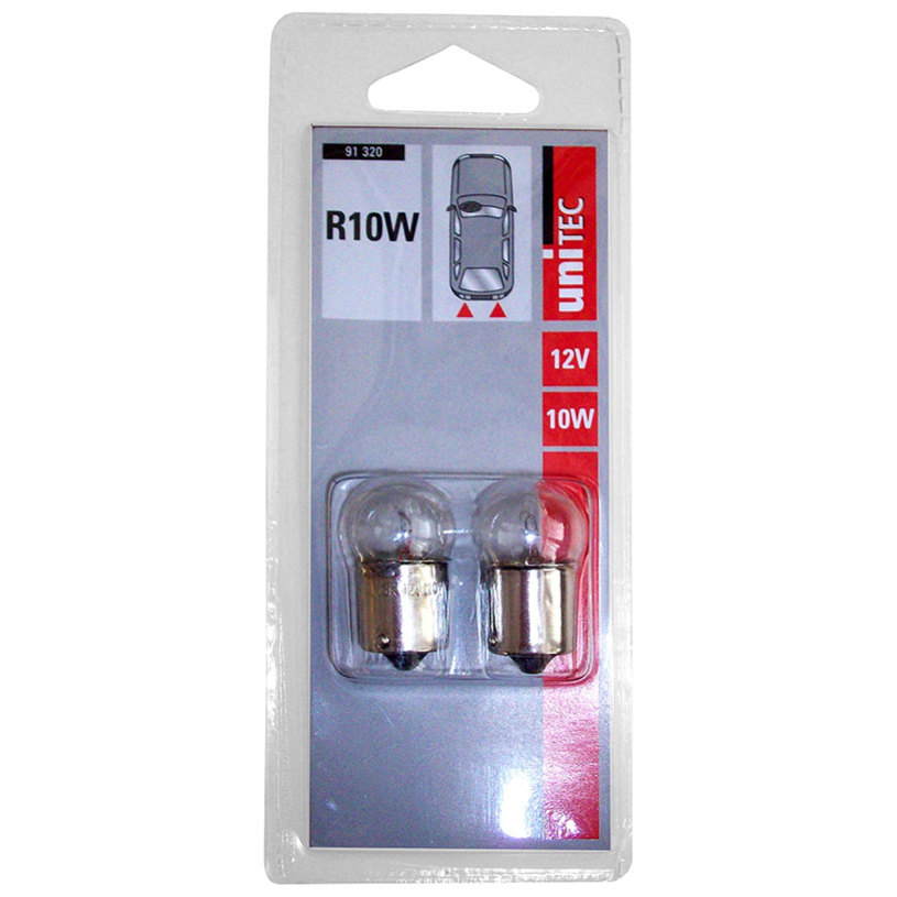 UNITEC R10W 12 V 10 W Car Bulb, 2-Pack