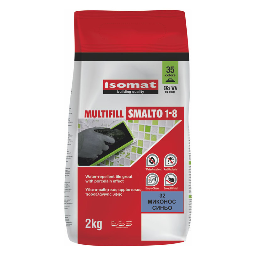 ФУГ. СМЕС MULTIFILL SM.МИКОНОС СИНЬО 2КГ ФУГ. СМЕС MULTIFILL SM.МИКОНОС СИНЬО 2КГ