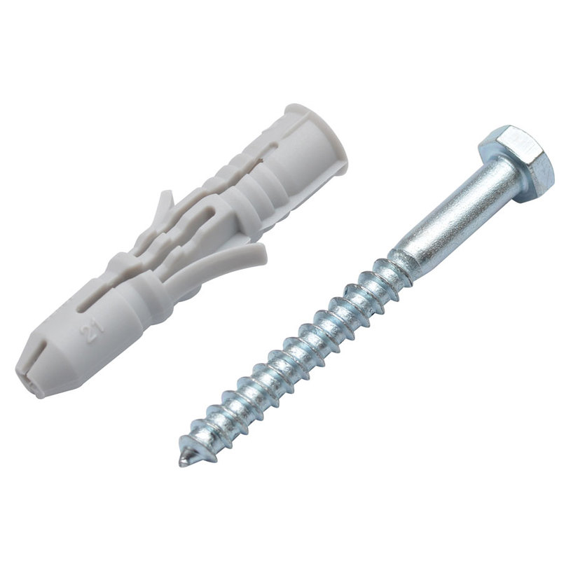 УНИВ. ДЮБЕЛ + ВИНТ ПО DIN571 10X50 /6/60 УНИВ. ДЮБЕЛ + ВИНТ ПО DIN571 10X50 /6/60