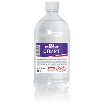 DEKORATOR СПИРТ ЗА ГОРЕНЕ (PET) 1 L DEKORATOR СПИРТ ЗА ГОРЕНЕ (PET) 1 L