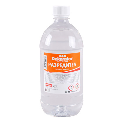 DEKORATOR РАЗРЕДИТЕЛ PU СИСТЕМИ 1 L DEKORATOR РАЗРЕДИТЕЛ PU СИСТЕМИ 1 L