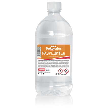 DEKORATOR РАЗРЕДИТЕЛ БОЯ ПМ (PET) 1 L DEKORATOR РАЗРЕДИТЕЛ БОЯ ПМ (PET) 1 L
