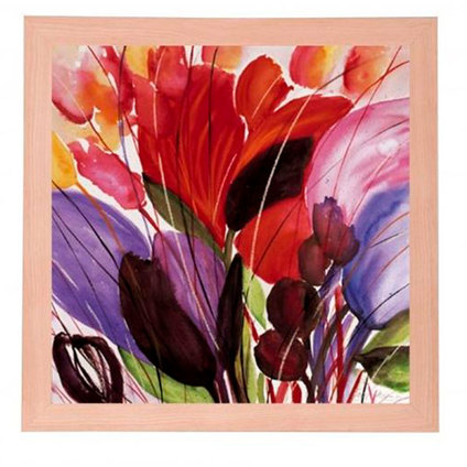 **РЕПРОД. С ДЪРВЕНА РАМКА 49Х49СМ.ФЛОРАЛ **РЕПРОД. С ДЪРВЕНА РАМКА 49Х49СМ.ФЛОРАЛ