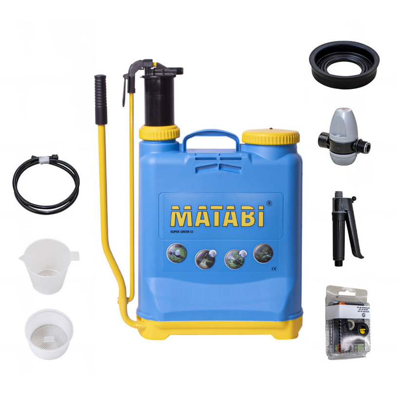 ПРЪСКАЧКА SUPER GREEN 12 12 ЛИТРА MATABI ПРЪСКАЧКА SUPER GREEN 12 12 ЛИТРА MATABI