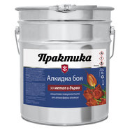 PRAKTIKA АЛКИДНА БОЯ БЯЛ 22 kg^^ PRAKTIKA АЛКИДНА БОЯ БЯЛ 22 kg^^