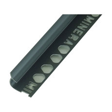 PVC ПРОФИЛ ЗА ТЕРАКОТ- ТЪМНО СИВ ВЪТРЕШ PVC ПРОФИЛ ЗА ТЕРАКОТ- ТЪМНО СИВ ВЪТРЕШ