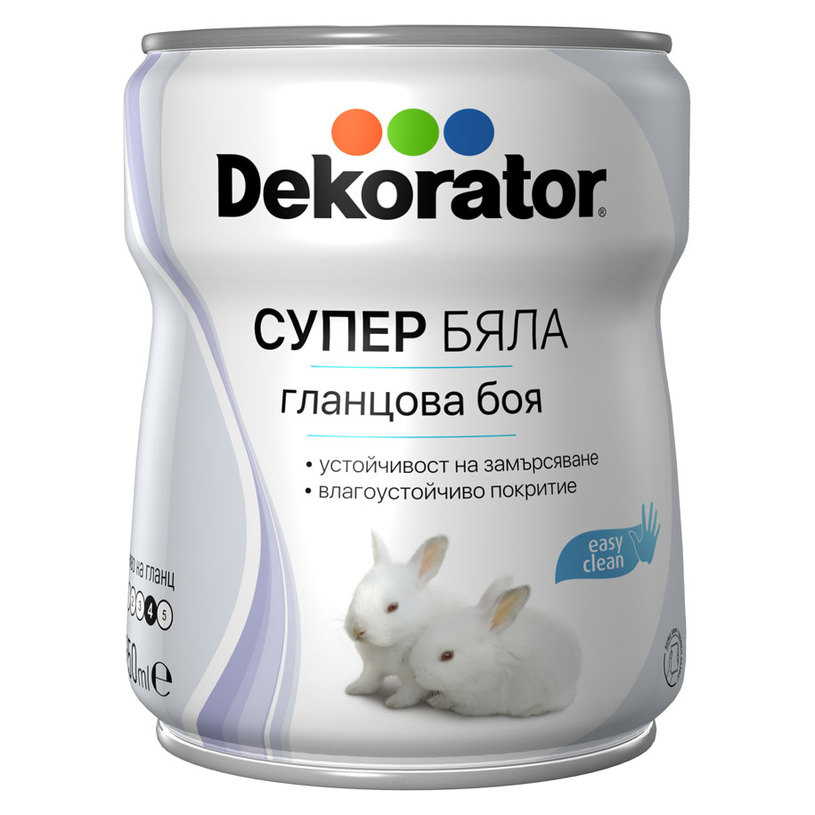 DEKORATOR СУПЕР БЯЛА БОЯ 650 ml DEKORATOR СУПЕР БЯЛА БОЯ 650 ml