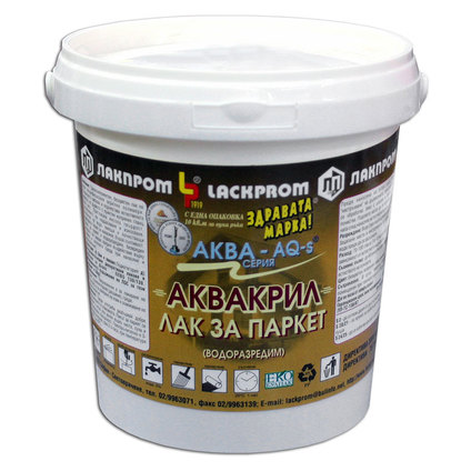 LACKPROM АКВАКРИЛ ЛАК ЗА ПАРКЕТ 700 ml LACKPROM АКВАКРИЛ ЛАК ЗА ПАРКЕТ 700 ml