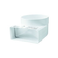 КОЛЯНО ПЛОСКО 521 55/110 НА Ф100 КОЛЯНО ПЛОСКО 521 55/110 НА Ф100