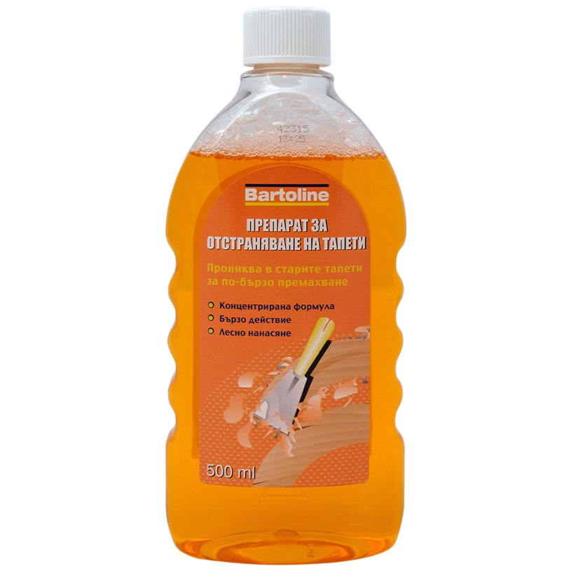 ПРЕПАРАТ ЗА СВАЛЯНЕ НА ТАПЕТИ 500 ml ПРЕПАРАТ ЗА СВАЛЯНЕ НА ТАПЕТИ 500 ml