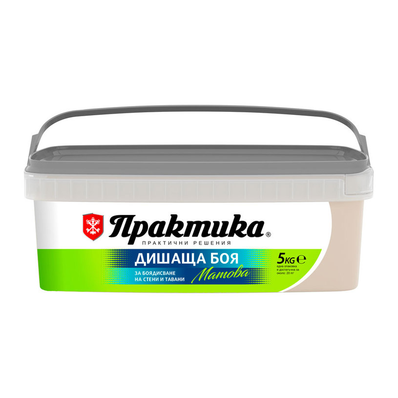 PRAKTIKA ДИШАЩА БОЯ КАПУЧИНО 5 kg PRAKTIKA ДИШАЩА БОЯ КАПУЧИНО 5 kg