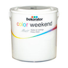 ЦВЕТЕН ЛАТЕКС MAT АЛПИЙСКО БЯЛО 2.5 L DEKORATOR ЦВЕТЕН ЛАТЕКС MAT АЛПИЙСКО БЯЛО 2.5 L DEKORATOR