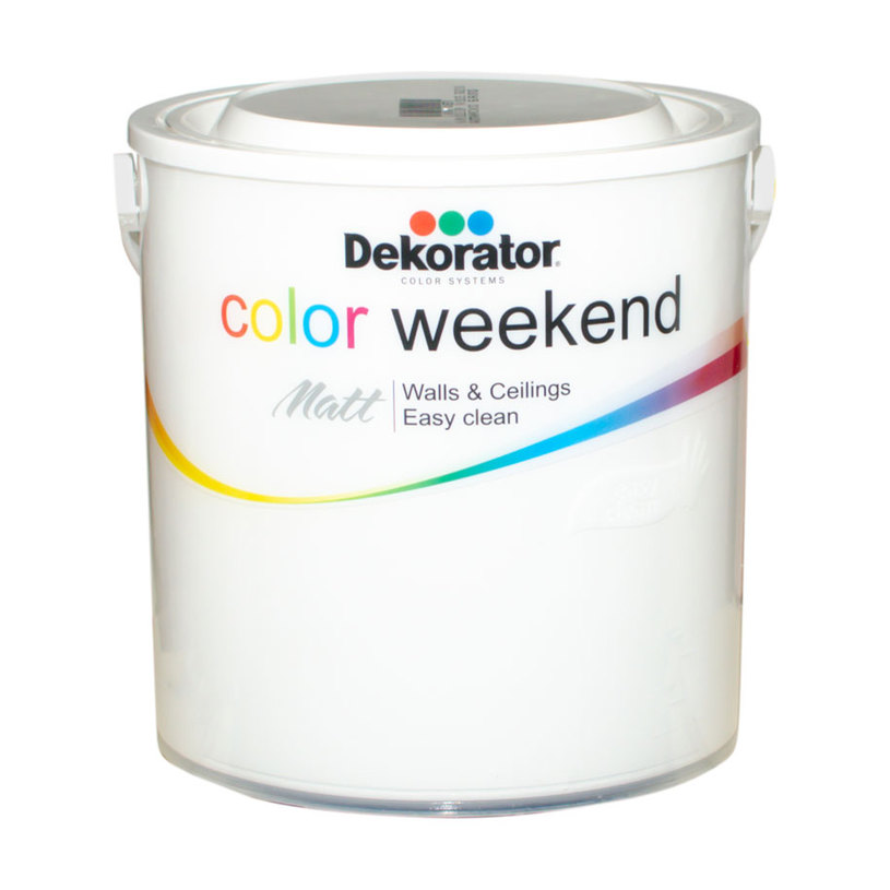 COLOR WEEKEND АЛПИЙСКО БЯЛО 2.5 L COLOR WEEKEND АЛПИЙСКО БЯЛО 2.5 L
