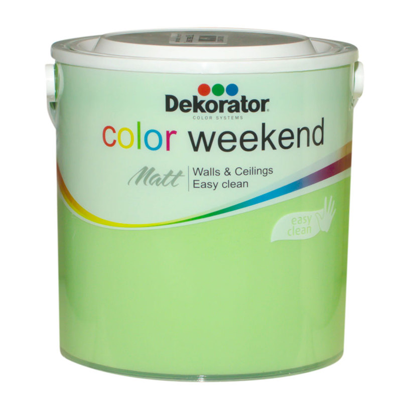 COLOR WEEKEND СВЕЖА ТРЕВА 2.5 L COLOR WEEKEND СВЕЖА ТРЕВА 2.5 L