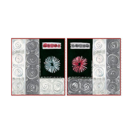 **КАРТИНА 2 БРОЯ 23Х23СМ - ЧЕРНО И БЯЛО **КАРТИНА 2 БРОЯ 23Х23СМ - ЧЕРНО И БЯЛО