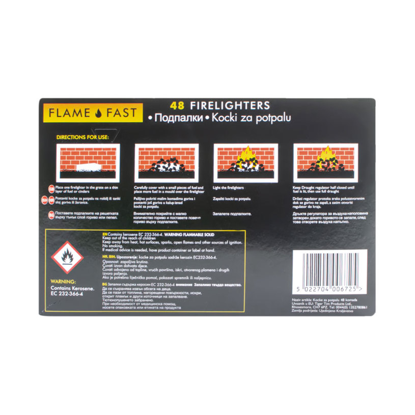 КУБЧЕТА ЗА РАЗПАЛВАНЕ /48 БР/ КУБЧЕТА ЗА РАЗПАЛВАНЕ /48 БР/