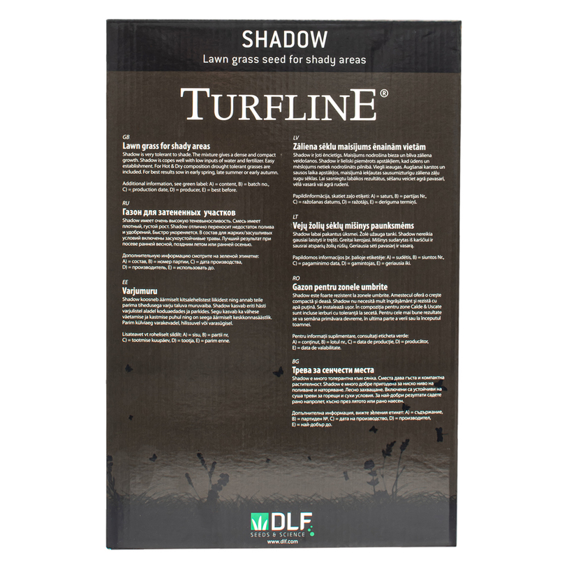 ТРЕВНА СМЕС ЗА СЯНКА 1 КГ TURFLINE ТРЕВНА СМЕС ЗА СЯНКА 1 КГ TURFLINE
