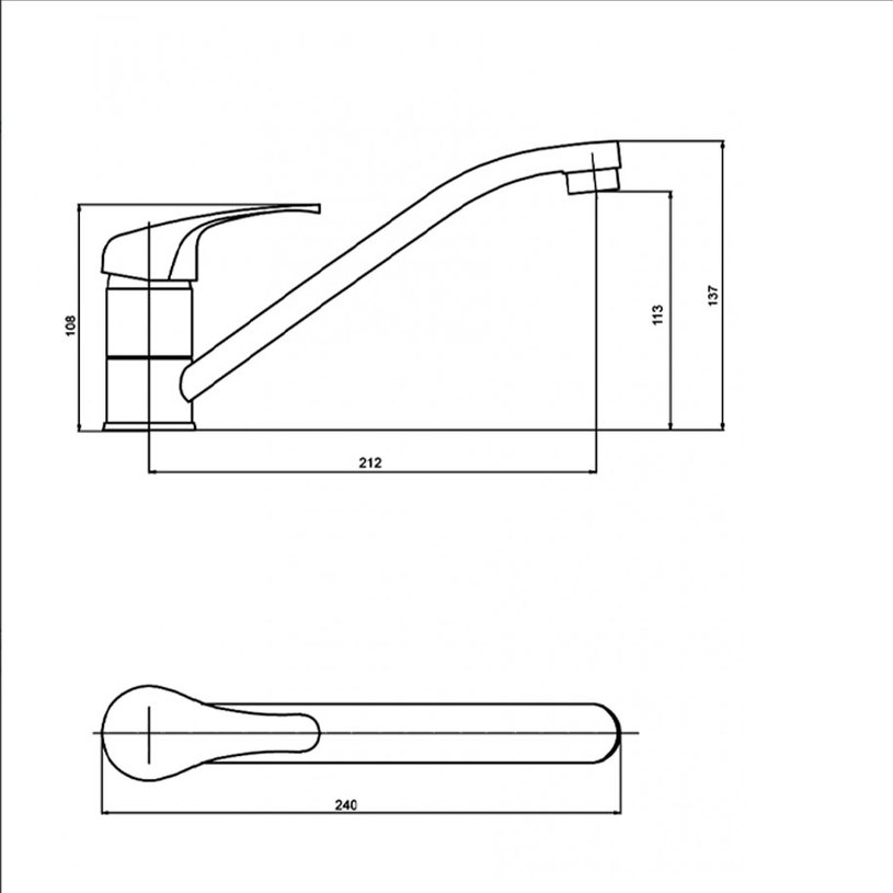 80013 КРИСТАЛ СМЕСИТЕЛ ЗА КУХНЯ СТОЯЩ 80013 КРИСТАЛ СМЕСИТЕЛ ЗА КУХНЯ СТОЯЩ