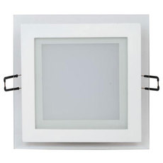 LED ПАНЕЛ КВАДР СТЪКЛO 12W 6400K 160MM LED ПАНЕЛ КВАДР СТЪКЛO 12W 6400K 160MM