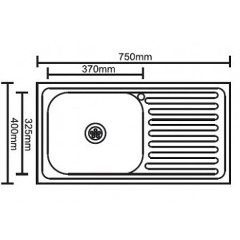 **МИВКА АЛПАКА 75X40X15 Л ICK 7540L **МИВКА АЛПАКА 75X40X15 Л ICK 7540L