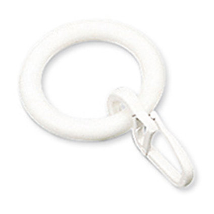 ПЛАСТМ.ХАЛКА С КУКИЧКА 12ММ,БЯЛО ПЛАСТМ.ХАЛКА С КУКИЧКА 12ММ,БЯЛО