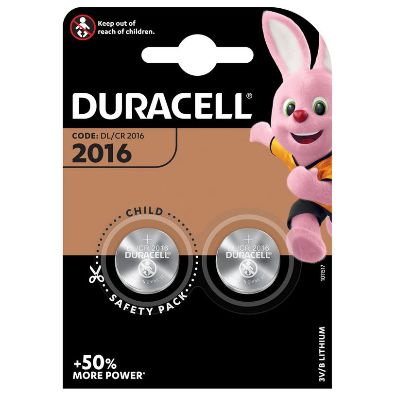 БАТ.DURACELL LM 2016 BLX2 БАТ.DURACELL LM 2016 BLX2