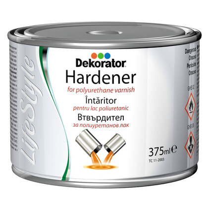 DEKORATOR ВТВЪРДИТЕЛ ЗА ПУ ЛАК 375 ml DEKORATOR ВТВЪРДИТЕЛ ЗА ПУ ЛАК 375 ml
