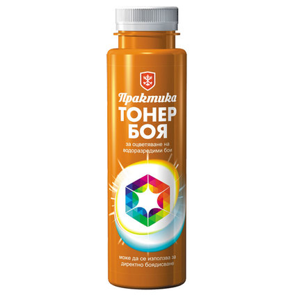 PRAKTIKA ТОНИРАЩА БОЯ КЕХЛИБАР 250 ml PRAKTIKA ТОНИРАЩА БОЯ КЕХЛИБАР 250 ml