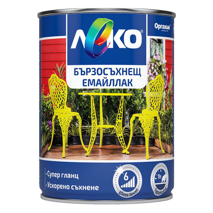 LEKO БЪРЗОСЪХНЕЩ ЕМАЙЛЛАК 1014 650 ml LEKO БЪРЗОСЪХНЕЩ ЕМАЙЛЛАК 1014 650 ml