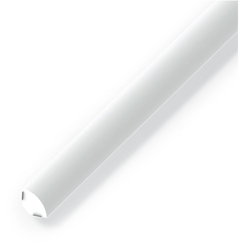 ПРОФИЛ PVC 1/4 КРЪГ САМОЗАЛЕПВАЩ 1М 14ММ ПРОФИЛ PVC 1/4 КРЪГ САМОЗАЛЕПВАЩ 1М 14ММ