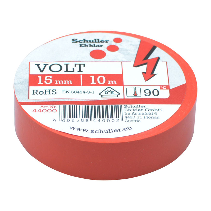 SCHULLER ИЗОЛИРБАНД 10 m/15 mm ЧЕРВЕН SCHULLER ИЗОЛИРБАНД 10 m/15 mm ЧЕРВЕН