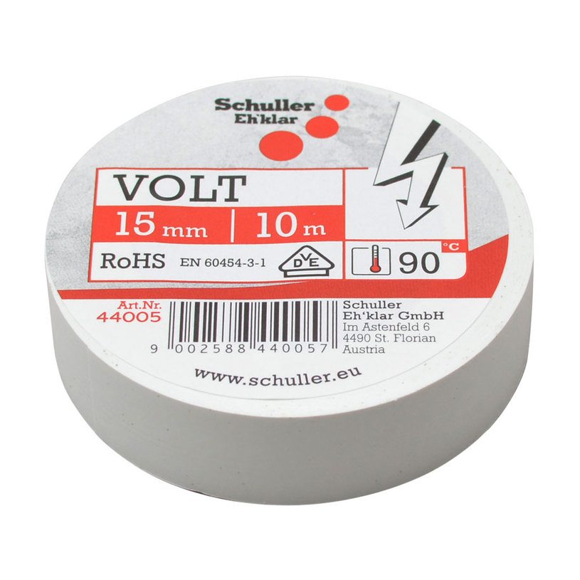 SCHULLER ИЗОЛИРБАНД 10 m/15 mm БЯЛ SCHULLER ИЗОЛИРБАНД 10 m/15 mm БЯЛ