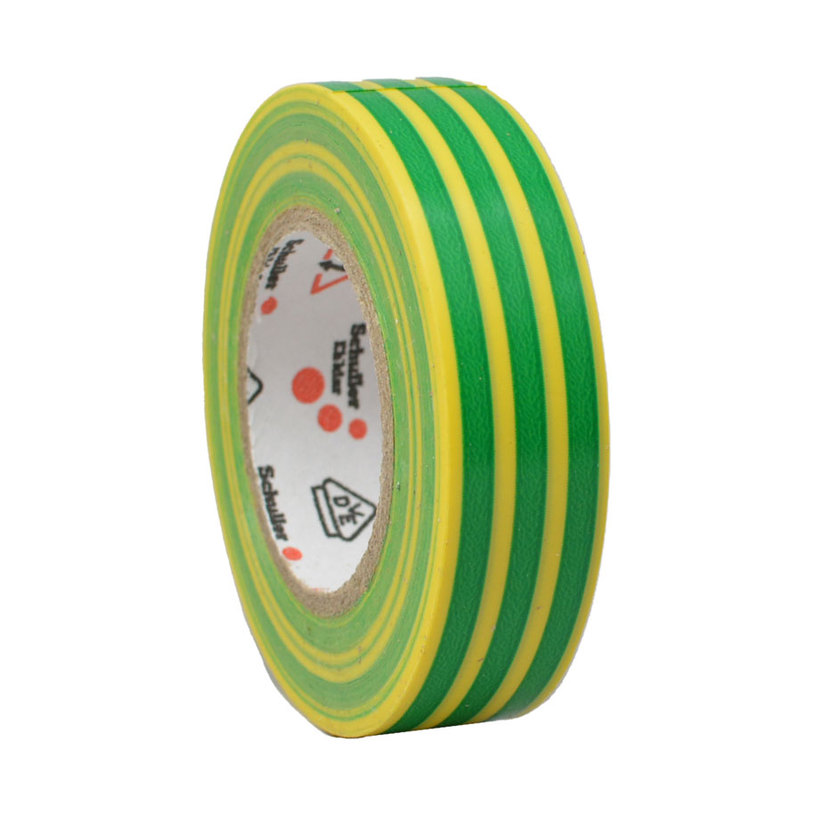 SCHULLER ИЗОЛИРБАНД 10m/15mm ЖЪЛТ/ЗЕЛЕН SCHULLER ИЗОЛИРБАНД 10m/15mm ЖЪЛТ/ЗЕЛЕН